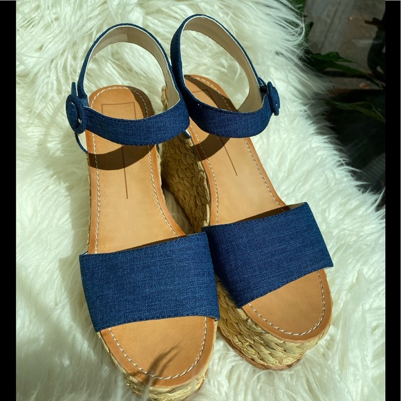 NIB Dolce Vita Dane Espadrille Wedge Sandal - Picture 10 of 16